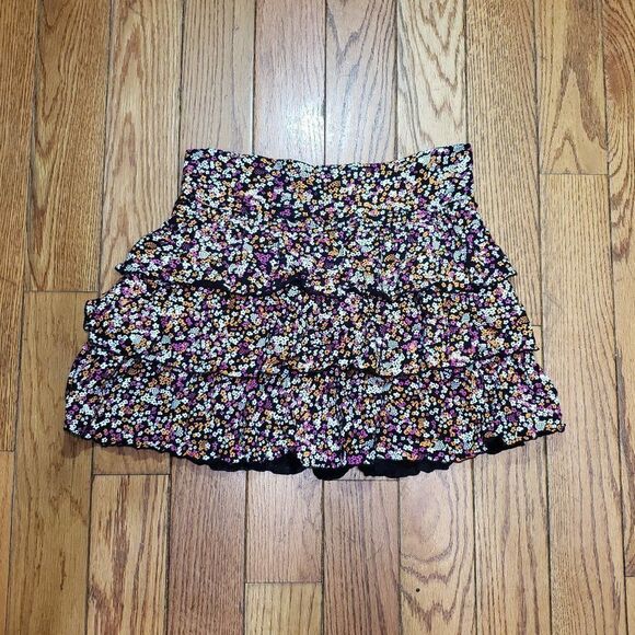Volcom Women's Floral Tiered Skirt - Picture 1 of 3